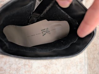 Botines Sfera efecto cocodrilo negros talla 39