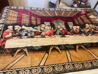 Tapiz La Última Cena Tela 1'80x1,30