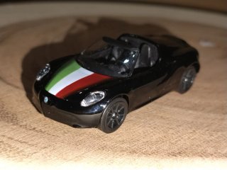 Alfa Romeo Spider Majorette Negro