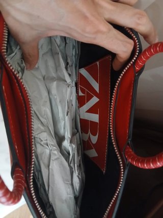 Bolso Zara a estrenar