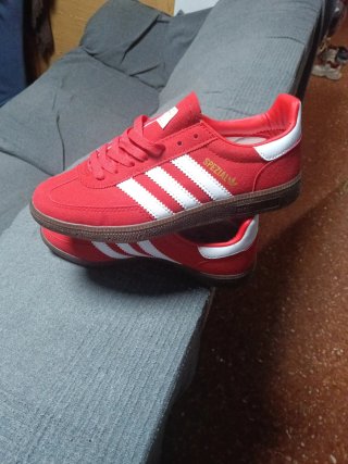 Zapatillas Adidas Rojas y Blancas