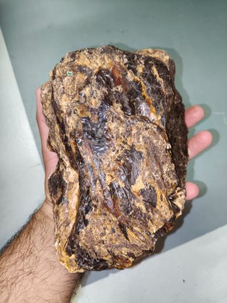 Piedra ámbar natural