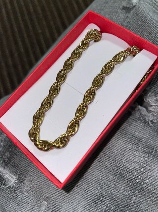 Cadena Oro 14k Chapada Jesucristo Cruz