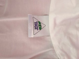 Camisa branca elegante manga comprida