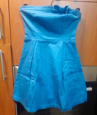 Vestido azul Suite Blanco talla 36