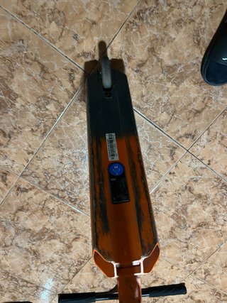URGENTE Patín de freestyle naranja y negro