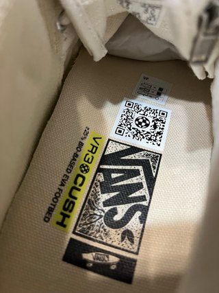 Zapatillas Vans Half Cab Beige/Blanco