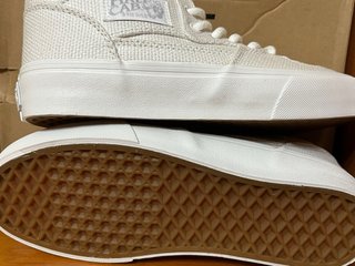 Zapatillas Vans Half Cab Beige/Blanco