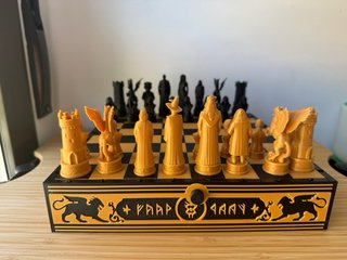 Ajedrez 3D Harry Potter