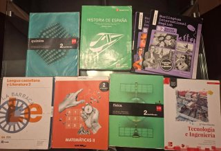 Lote libros 2 bachillerato