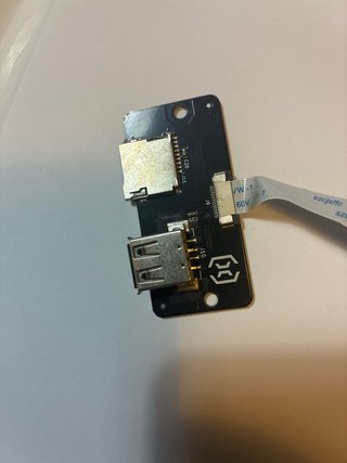 Pantalla TFT + Placa USB/SD Genius Pro