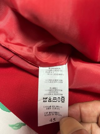 Blazer Rojo Mujer