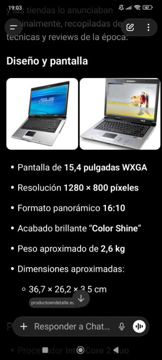 Portátil Asus X50GL Plata