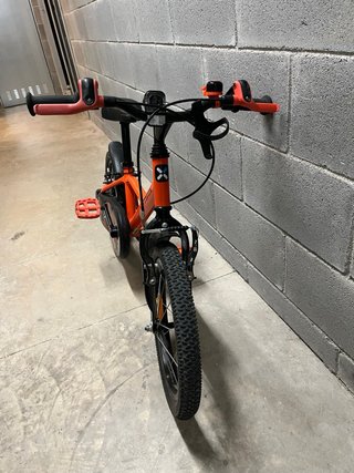 Bicicleta infantil Btwin naranja