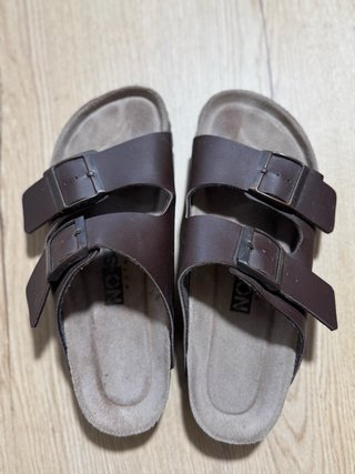 Sandalias Marrones Estilo Birkenstock