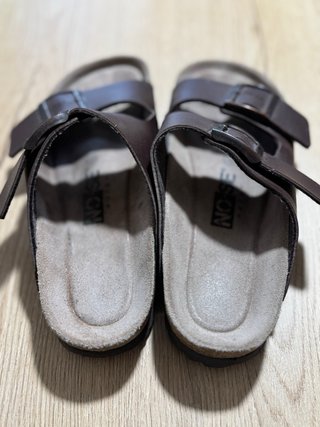 Sandalias Marrones Estilo Birkenstock