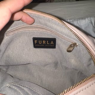 Bolso Furla rosa piel