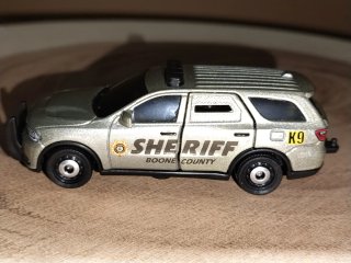 Dodge Durango K9 Matchbox 2018 Moving Parts.