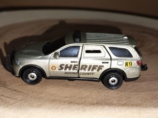 Dodge Durango K9 Matchbox 2018 Moving Parts.