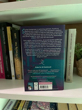 Libro de ali hazelwood (deep end) en ingles