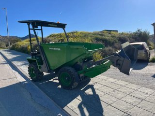 Dumper Piquersa 4x4 con pala