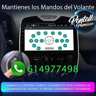 Radio Pantalla CARPLAY GPS para Renault CLIO 4