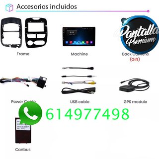 Radio Pantalla CARPLAY GPS para Renault CLIO 4