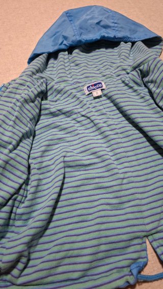Chaqueta cortavientos bebé Chicco 9 meses