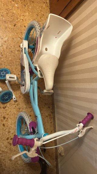 Bicicleta Frozen Niña