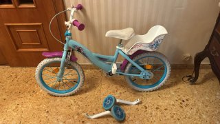 Bicicleta Frozen Niña