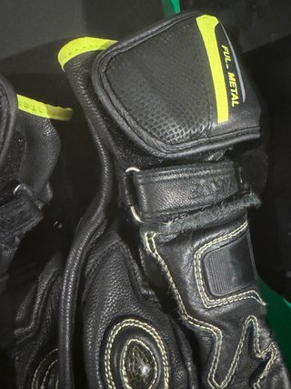 Guantes Dainese Moto Negros y Amarillos
