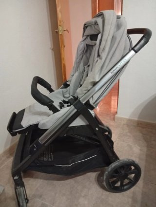 Carrito Bebé Inglesina Aptica Gris 3 piezas