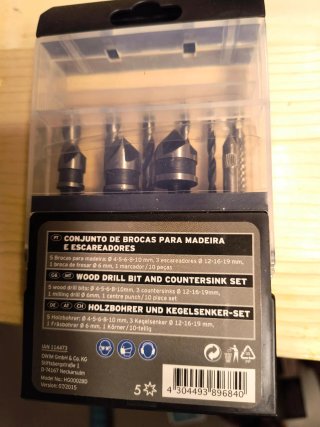 Set frese per legno