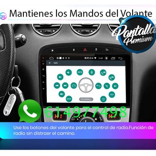Radio Pantalla CARPLAY GPS para Peugeot 308 408