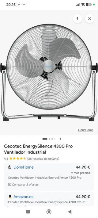 Cecotec EnergySilence 4300 Pro Ventilador Industri