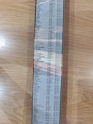 Escobilla Limpiaparabrisas Aser 45cm (18)