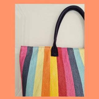 Bolsa de playa El Corte Inglés multicolor