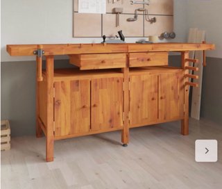 Banco de trabajo madera SIN ESTRENAR
