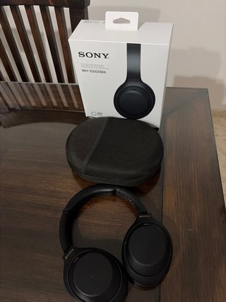 Sony WH-1000XM4 Auriculares Inalámbricos Negros