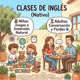 Clases de inglés Nativo (Conversacional)