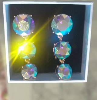 Conjunto Luxenter: Gargantilla y Pendientes