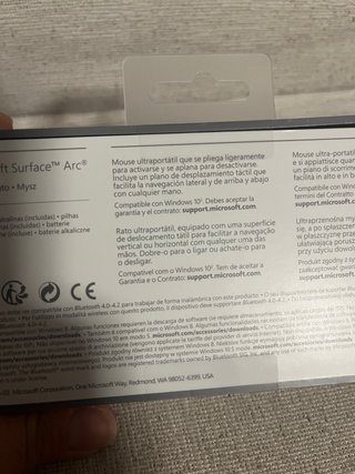 Microsoft Surface Arc Mouse Gris