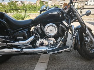 Yamaha Cruiser Negra