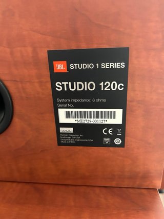 Altavoces JBL Studio 1 + Receptor AV RX-V4