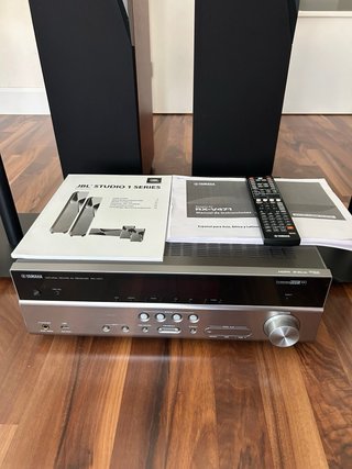 Altavoces JBL Studio 1 + Receptor AV RX-V4