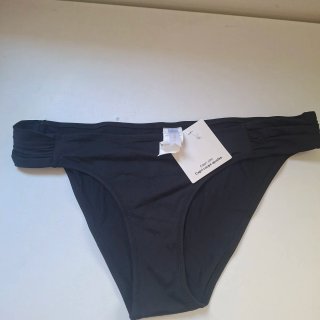Bikini negro 2 piezas con tirantes ajustables