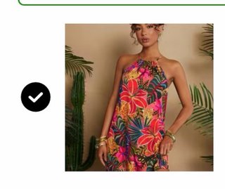 Vestido Verano Multicolor Talla Única