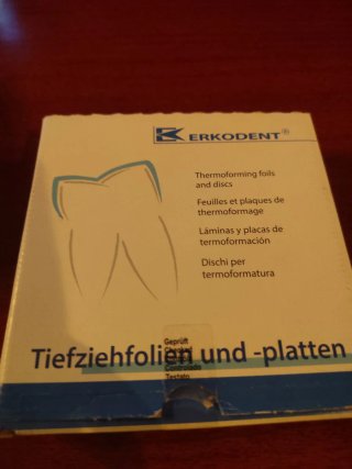 Planchas termoformables Erkoloc-pro blu