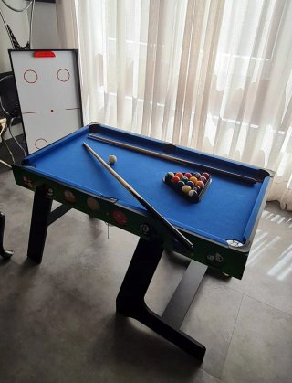 Futbolín Plegable Multijuego