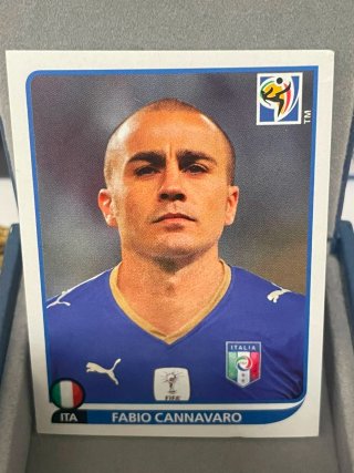 Cromo Fabio Cannavaro Mundial 2010 Italia